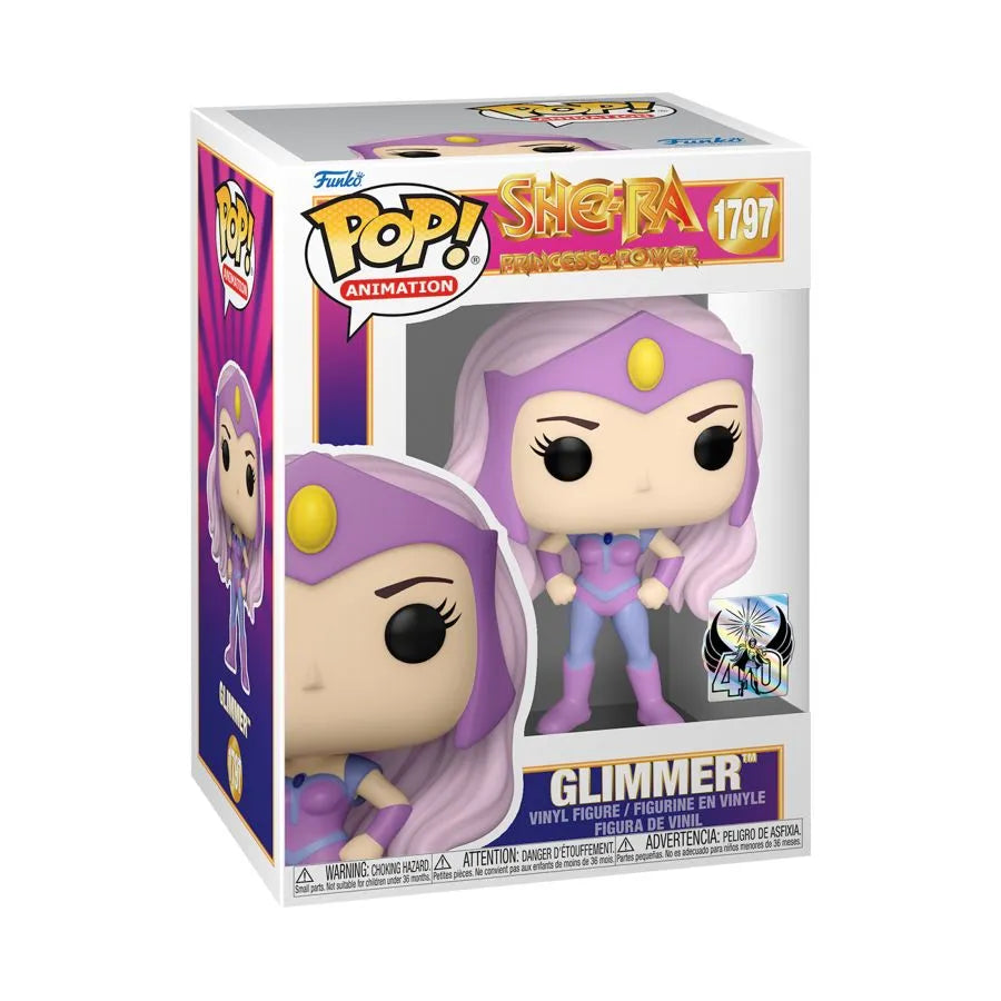 FUN83496 She-Ra: 40th Anniversary - Glimmer Pop! Vinyl - Funko - Titan Pop Culture