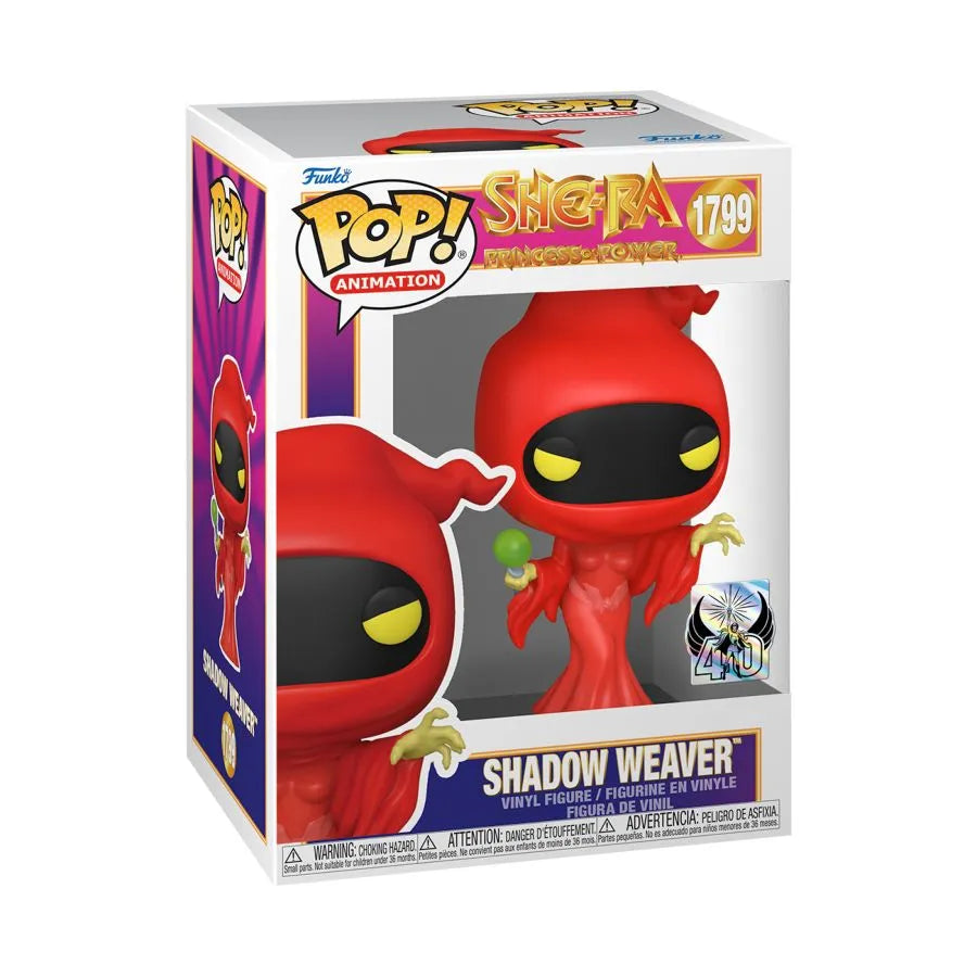 FUN83498 She-Ra: 40th Anniversary - Shadow Weaver Pop! Vinyl - Funko - Titan Pop Culture