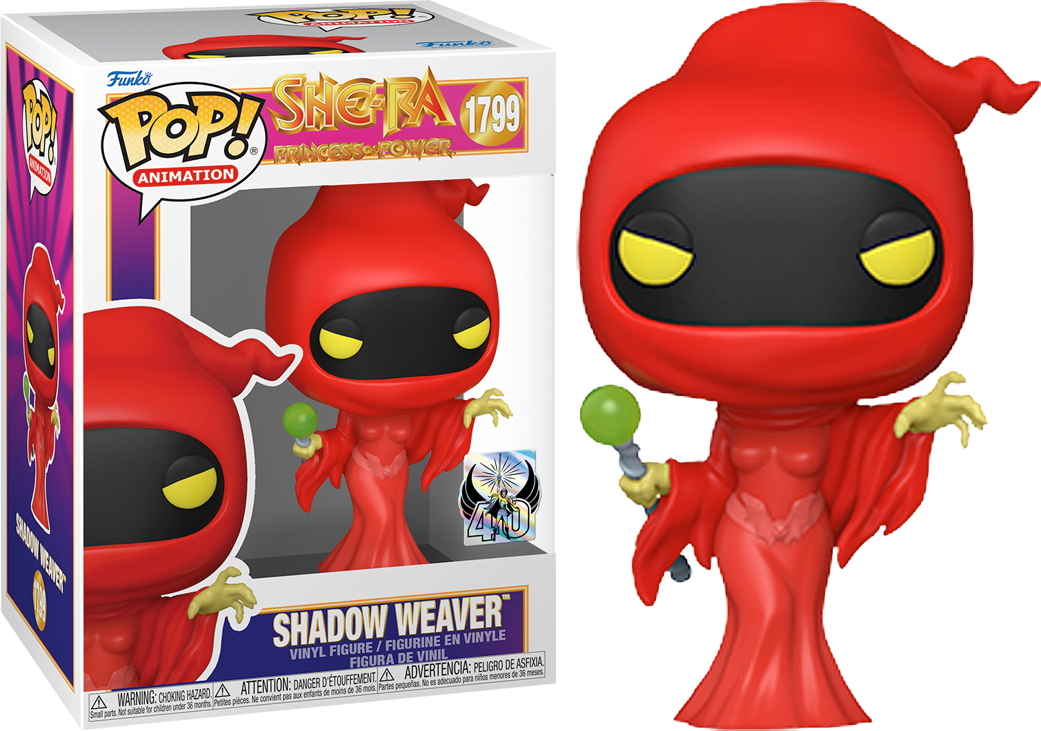 She-Ra: 40th Anniversary - Shadow Weaver Pop! Vinyl