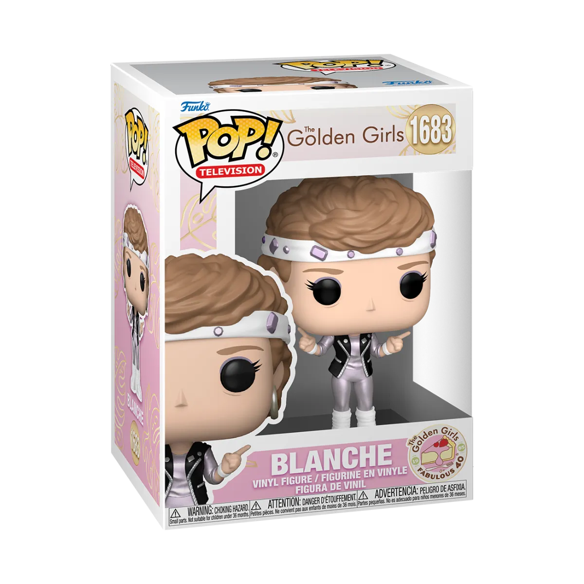 FUN83500 Golden Girls: 40th Anniversary - Blanche (Workout Gear) Pop! Vinyl - Funko - Titan Pop Culture