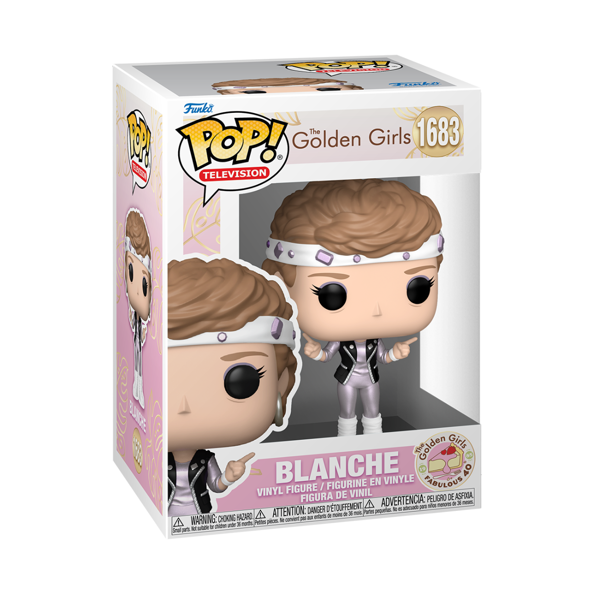 FUN83500 Golden Girls: 40th Anniversary - Blanche (Workout Gear) Pop! Vinyl - Funko - Titan Pop Culture