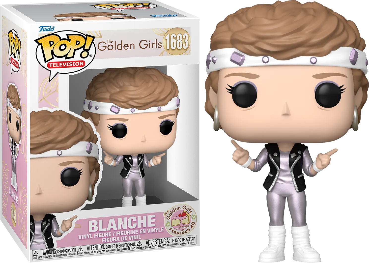 FUN83500 Golden Girls: 40th Anniversary - Blanche (Workout Gear) Pop! Vinyl - Funko - Titan Pop Culture