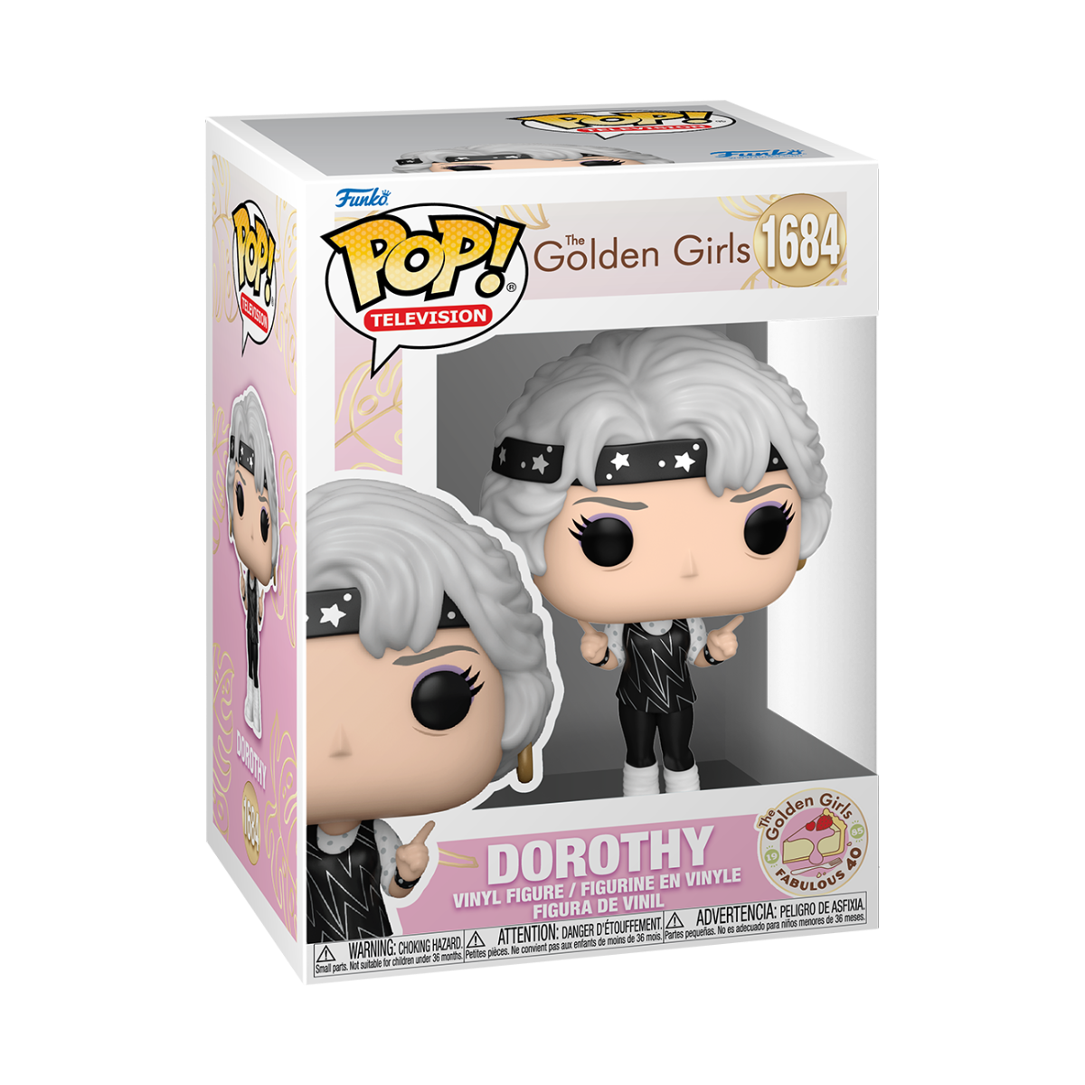 FUN83501 Golden Girls: 40th Anniversary - Dorothy (Workout Gear) Pop! Vinyl - Funko - Titan Pop Culture