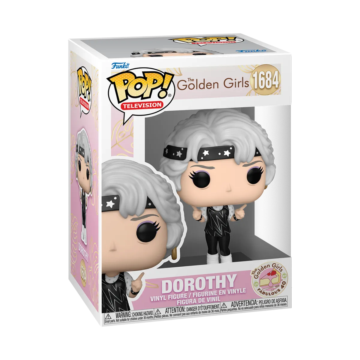 FUN83501 Golden Girls: 40th Anniversary - Dorothy (Workout Gear) Pop! Vinyl - Funko - Titan Pop Culture