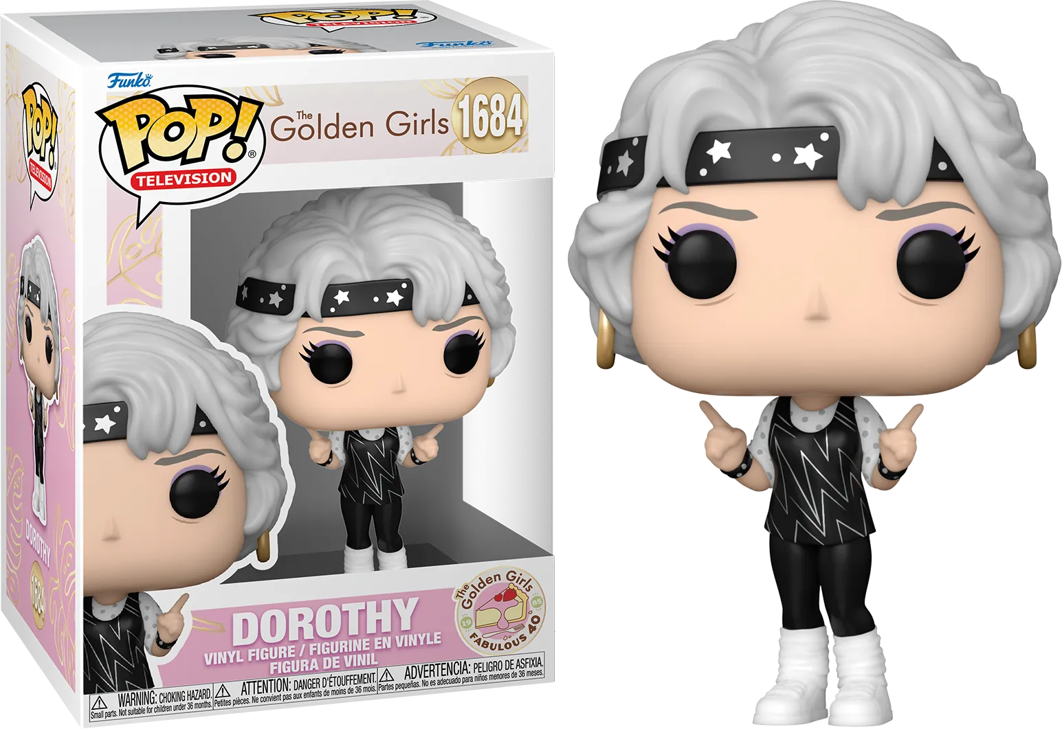 FUN83501 Golden Girls: 40th Anniversary - Dorothy (Workout Gear) Pop! Vinyl - Funko - Titan Pop Culture