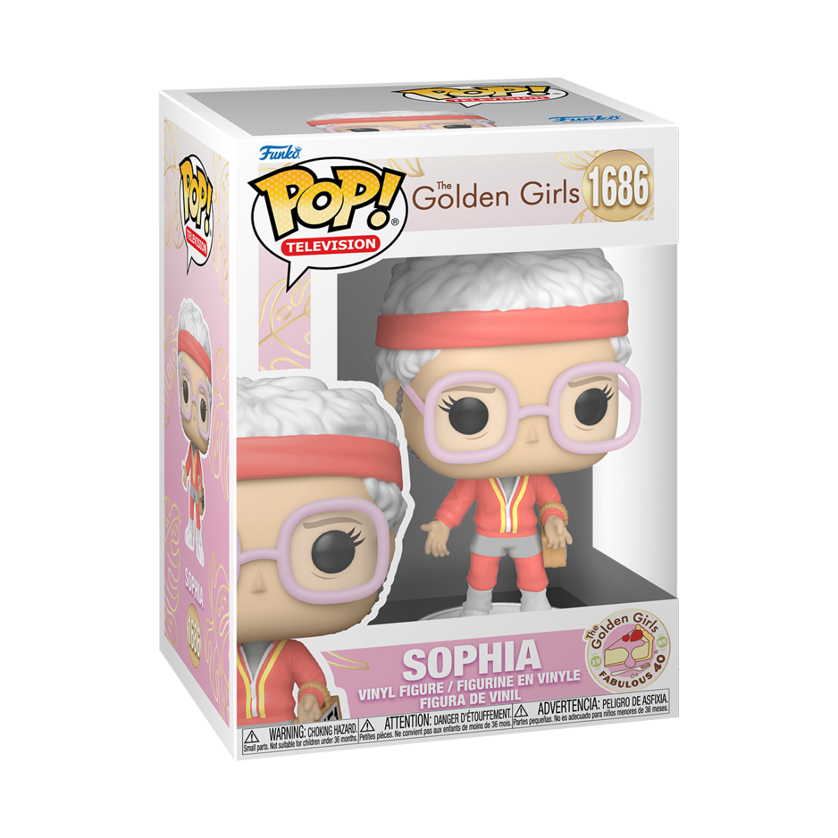 FUN83503 Golden Girls: 40th Anniversary - Sophia (Workout Gear) Pop! Vinyl - Funko - Titan Pop Culture