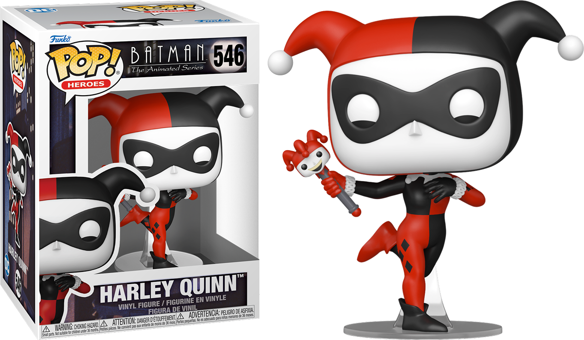 Batman: The Animated Series - Harley Quinn with Sceptre Pop! Vinyl