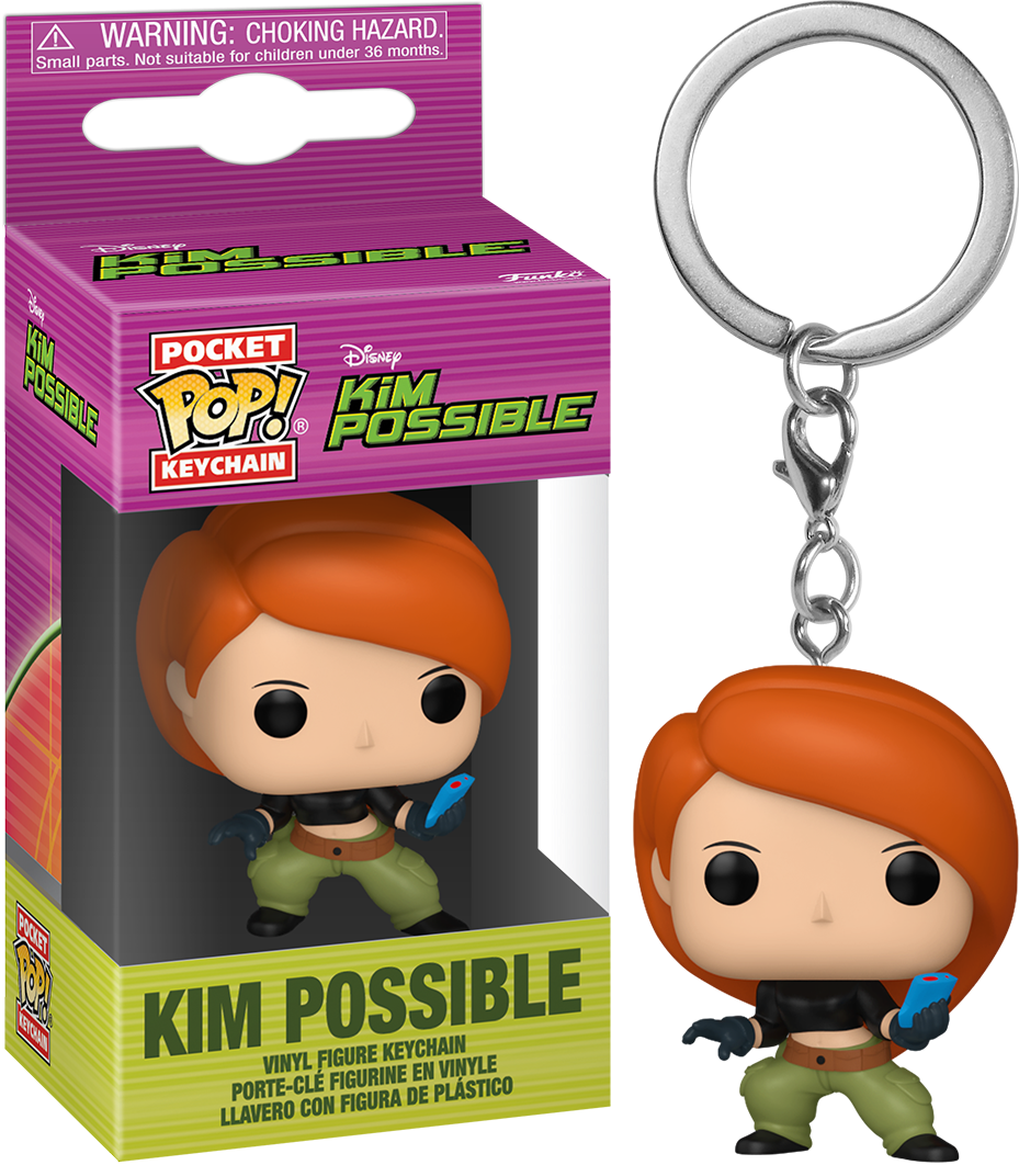 Kim Possible - Kim Pop! 钥匙扣