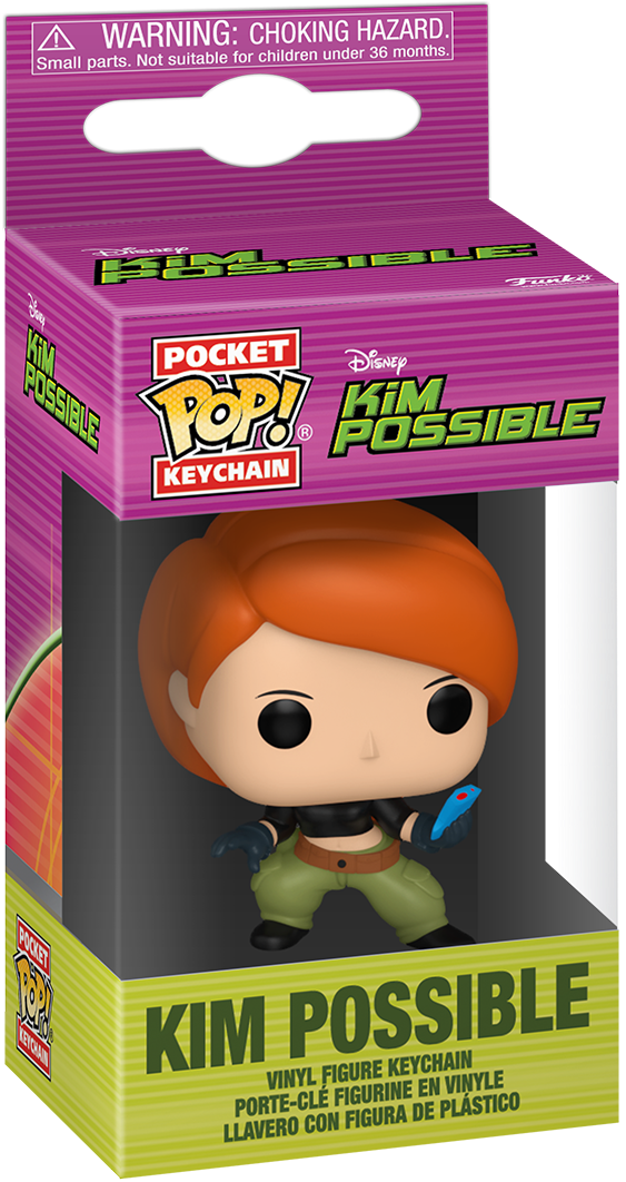 Kim Possible - Kim Pop! Keychain