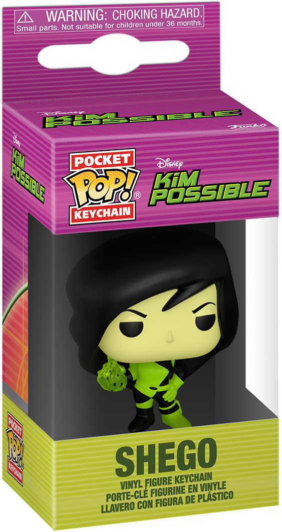 Kim Possible - Shego Pop! Keychain