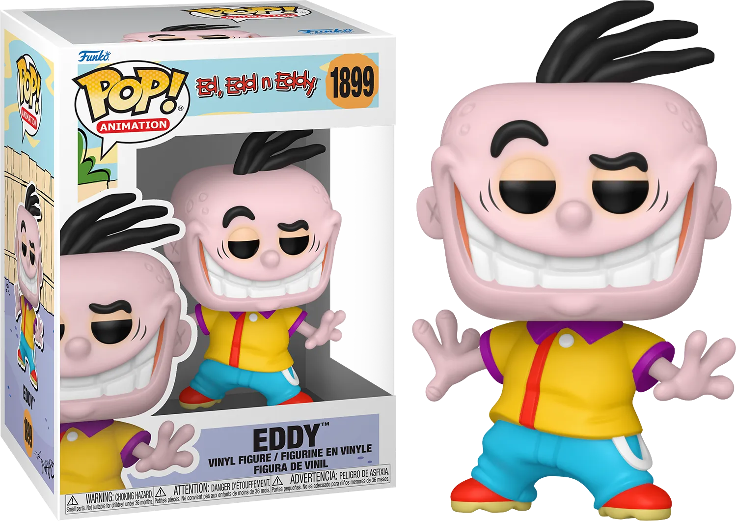 FUN83531 Ed, Edd & Eddy - Eddy Pop! Vinyl - Funko - Titan Pop Culture