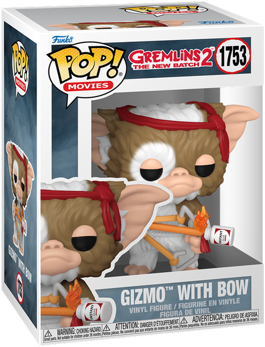 FUN83550 Gremlins - Gizmo with Bow Pop! Vinyl - Funko - Titan Pop Culture