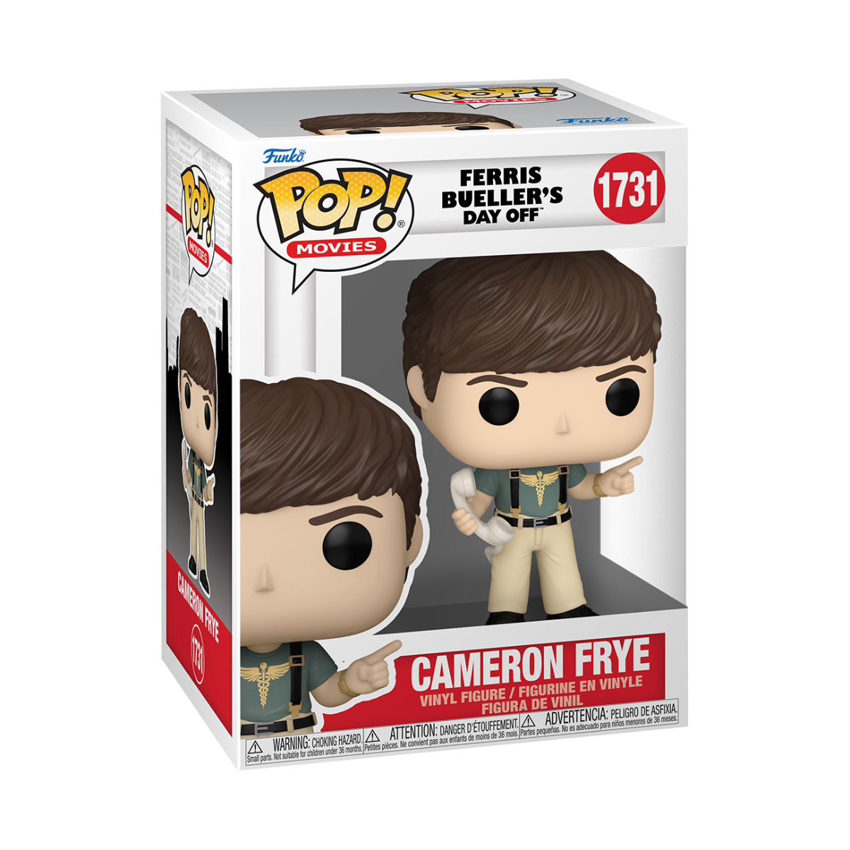 FUN83554 Ferris Bueller's Day Off - Cameron Pop! Vinyl - Funko - Titan Pop Culture