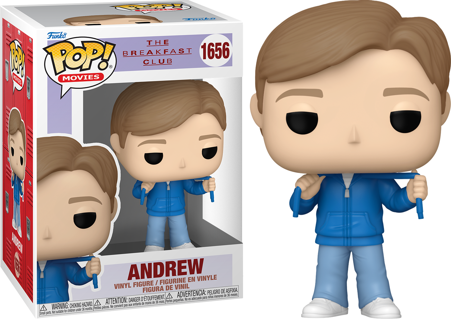 FUN83558 The Breakfast Club - Andrew Pop! Vinyl - Funko - Titan Pop Culture