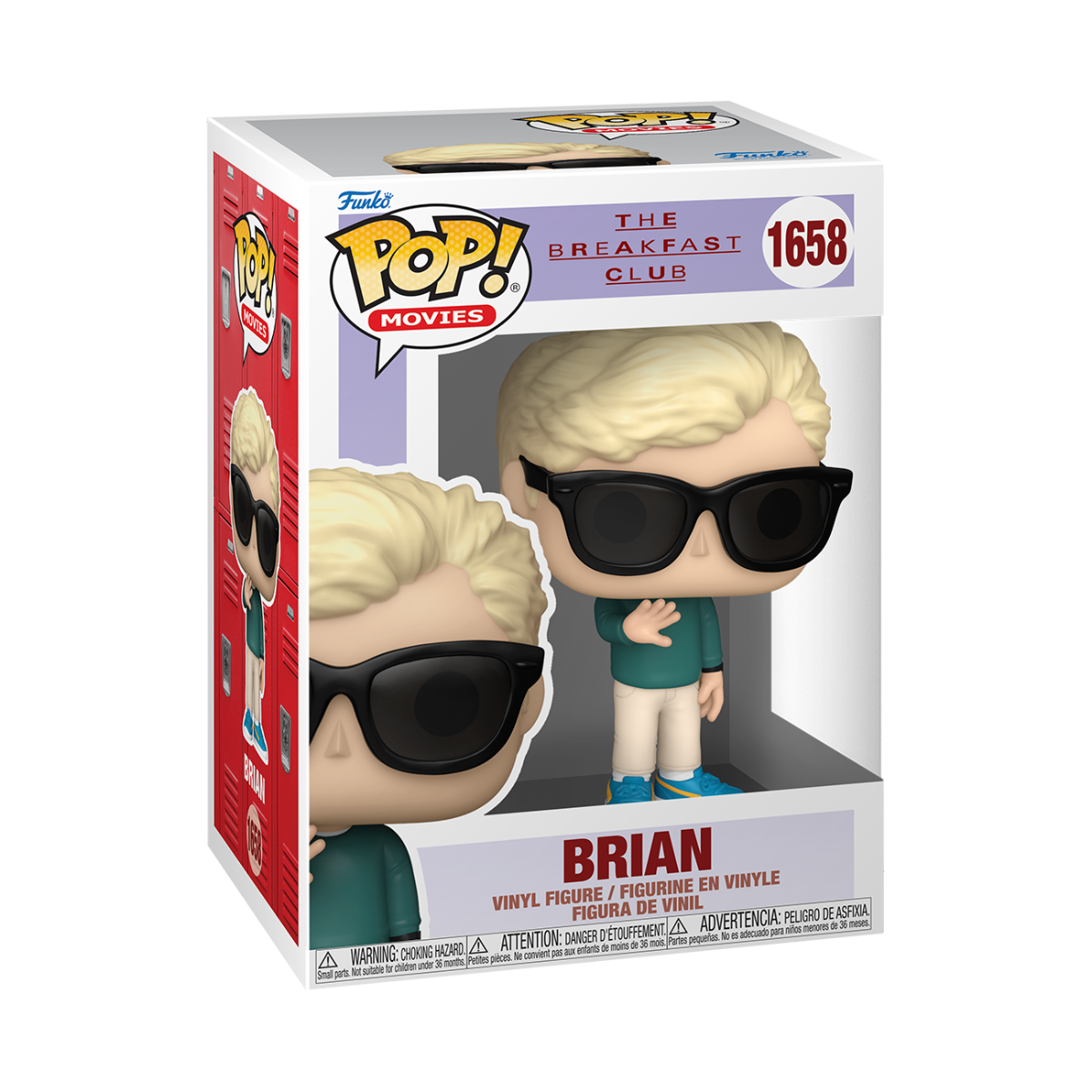 FUN83560 The Breakfast Club - Brian Pop! Vinyl - Funko - Titan Pop Culture