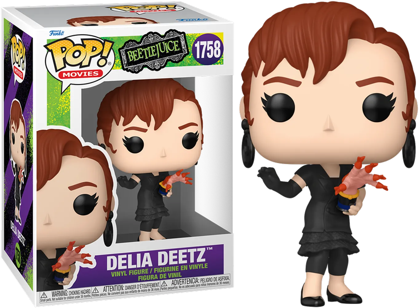 FUN83563 Beetlejuice - Delia Deetz Pop! Vinyl - Funko - Titan Pop Culture