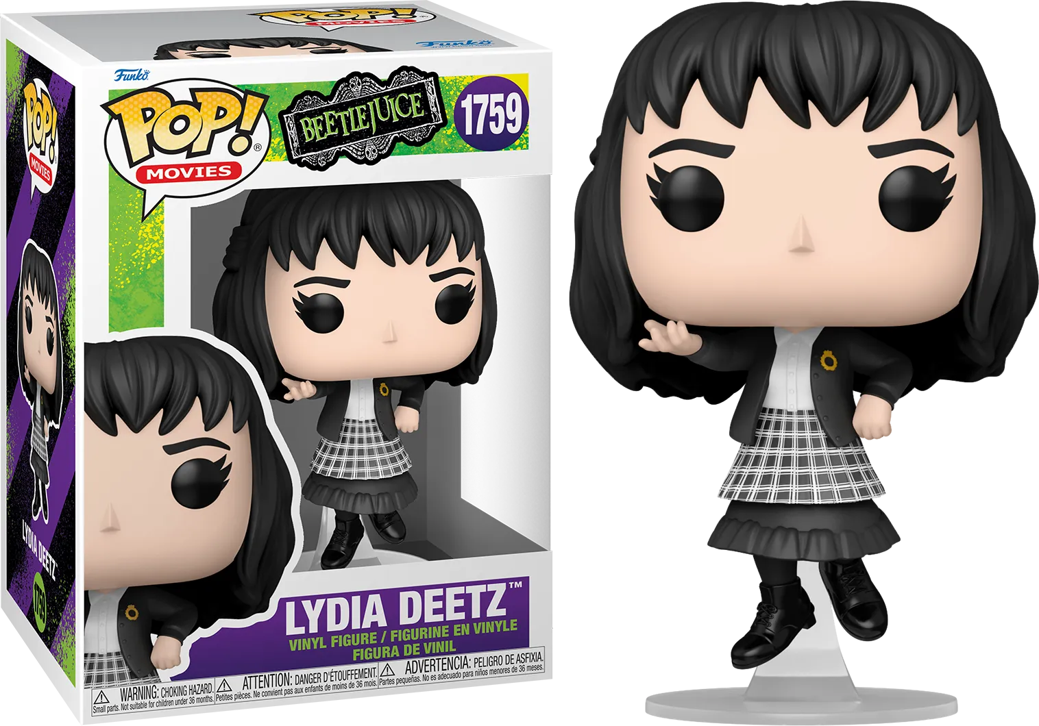 FUN83564 Beetlejuice - Lydia Deetz (Flying) Pop! Vinyl - Funko - Titan Pop Culture