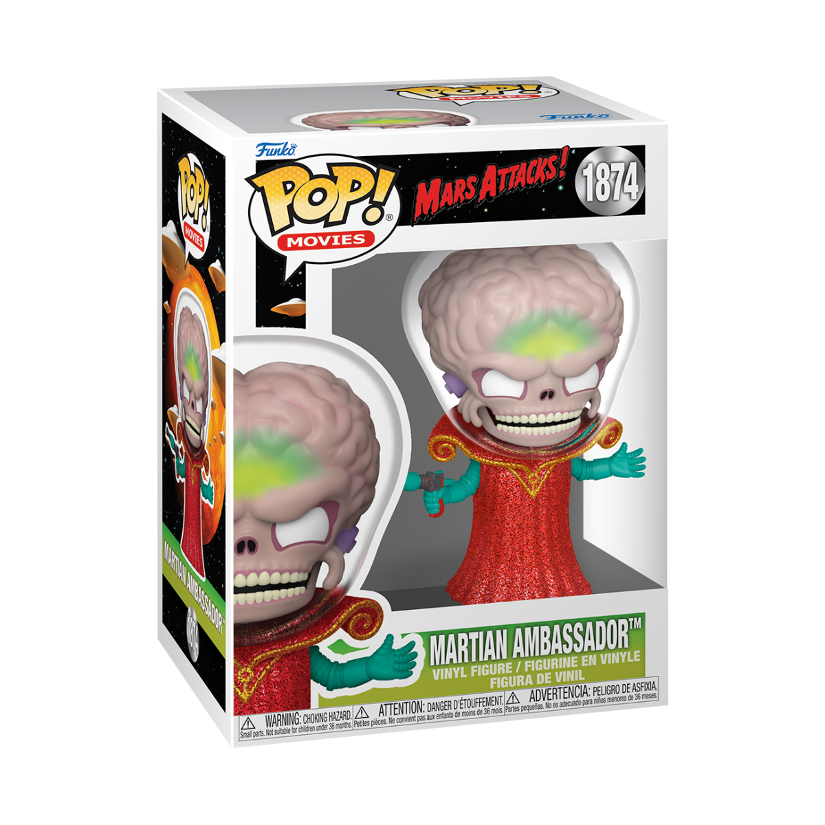 FUN83565 Mars Attacks - Martian Ambassador Pop! Vinyl - Funko - Titan Pop Culture