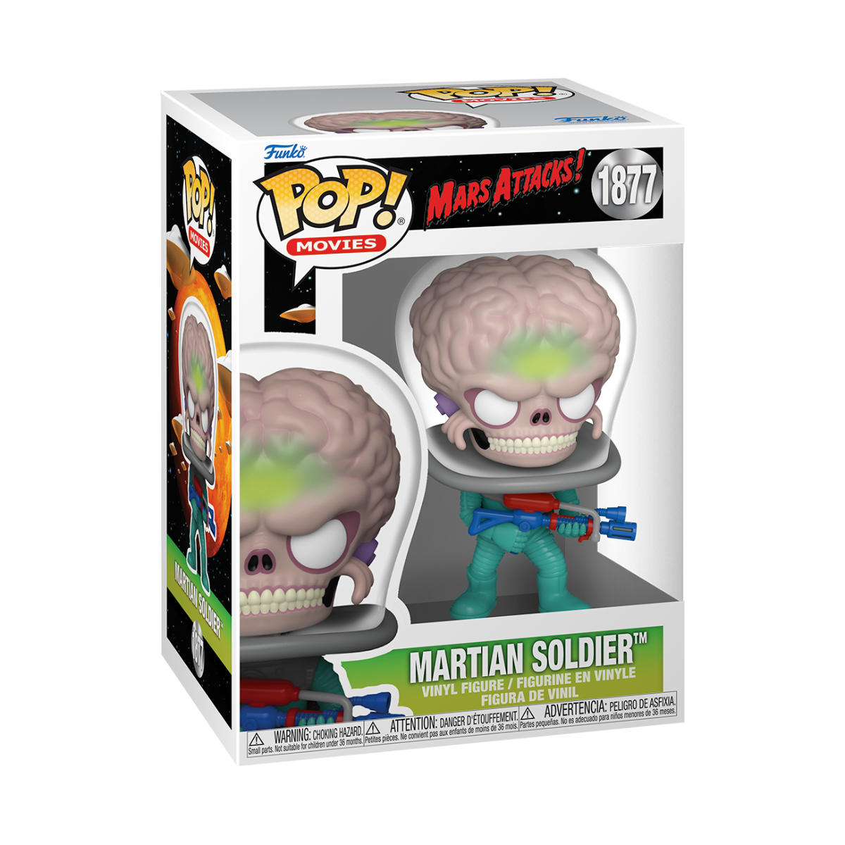 FUN83566 Mars Attacks - Martian Soldier Pop! Vinyl - Funko - Titan Pop Culture