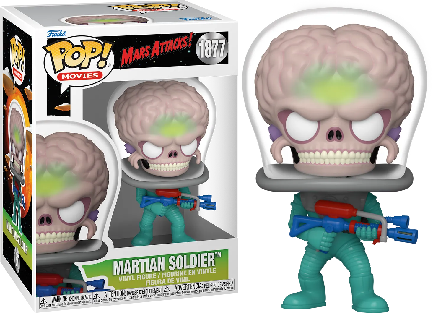 FUN83566 Mars Attacks - Martian Soldier Pop! Vinyl - Funko - Titan Pop Culture