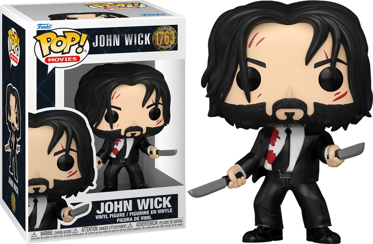 FUN83572 John Wick - John Wick (with knives) Pop! Vinyl - Funko - Titan Pop Culture