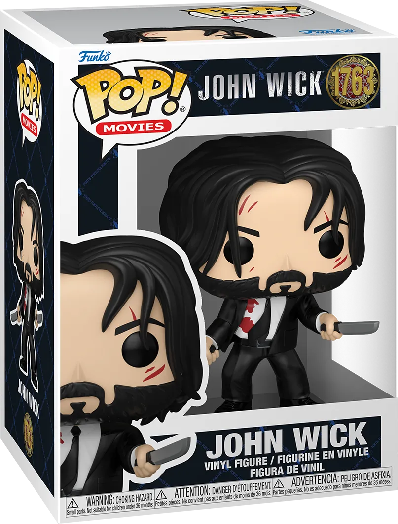 FUN83572 John Wick - John Wick (with knives) Pop! Vinyl - Funko - Titan Pop Culture