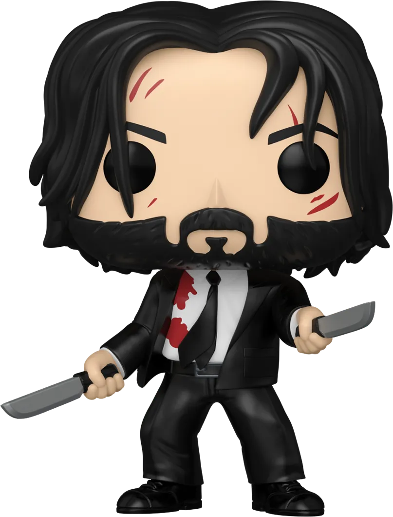 FUN83572 John Wick - John Wick (with knives) Pop! Vinyl - Funko - Titan Pop Culture