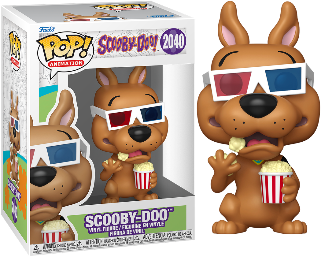 Scooby Doo - Scooby Doo (with 3D Glasses) Pop! Vinyl