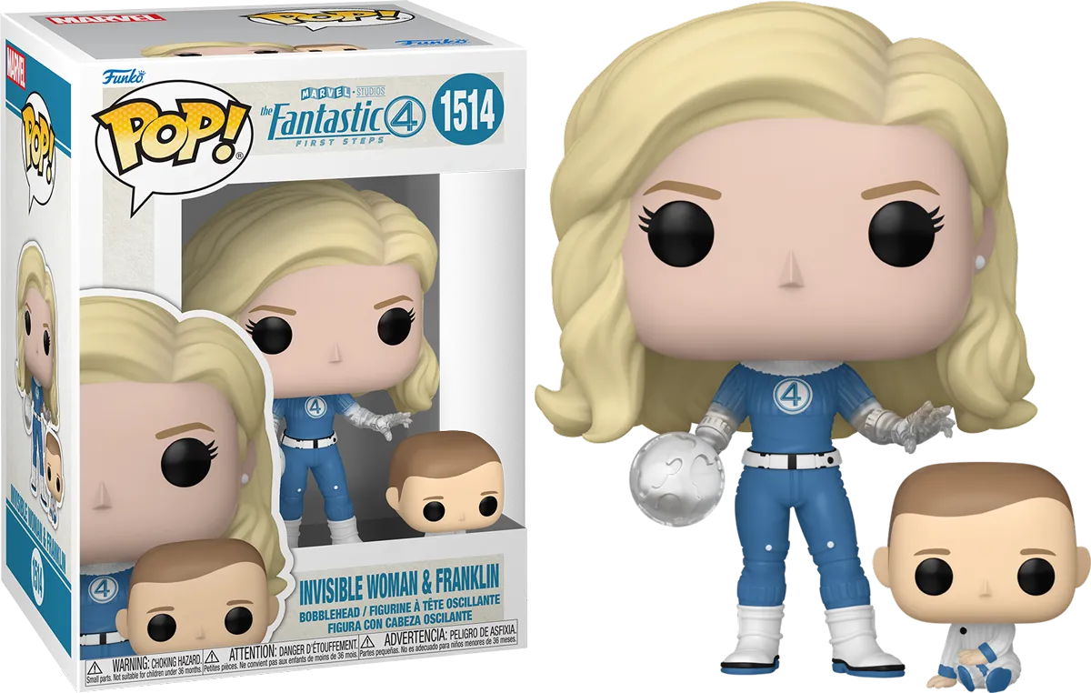 The Fantastic Four (2025) - Invisible Woman & Franklin Pop! Vinyl