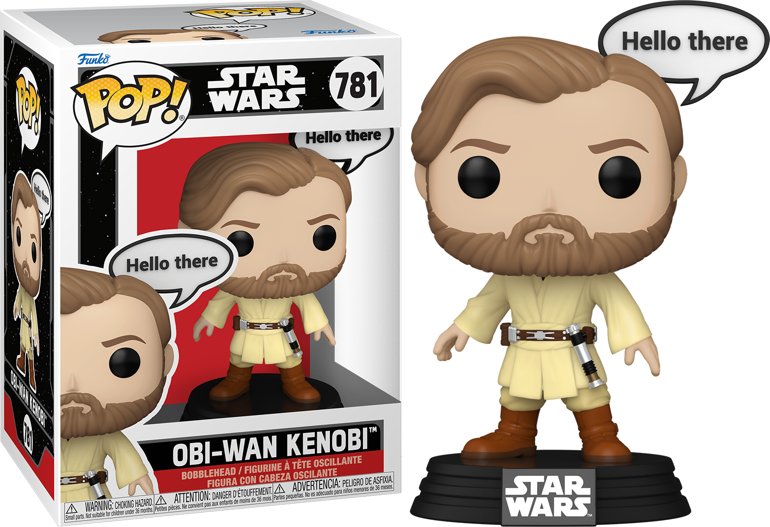 FUN83595 Star Wars - Obi-Wan Kenobi Pop! Sayings - Funko - Titan Pop Culture