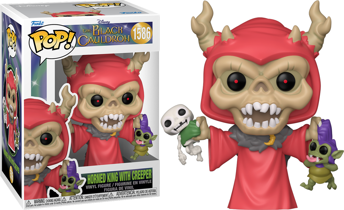 The Black Cauldron - Horned King with Creeper Pop! Vinyl