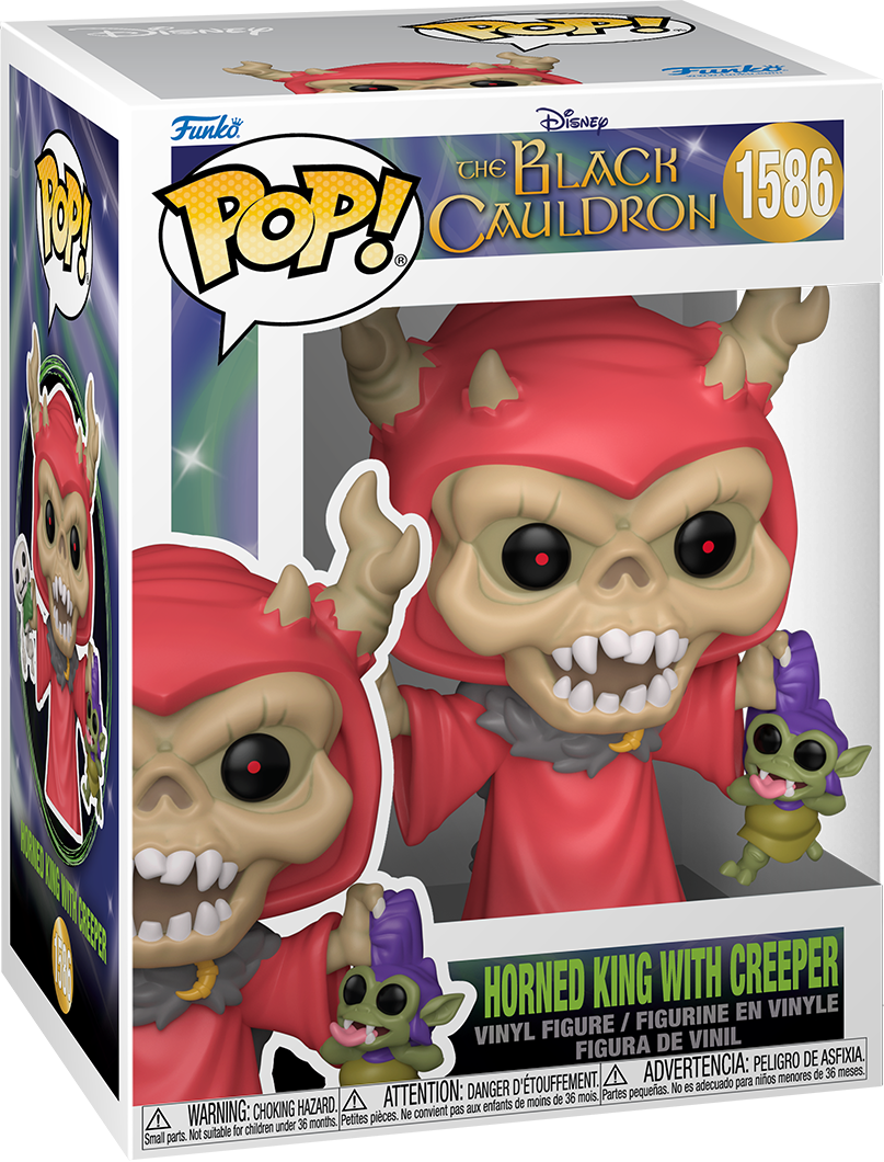 The Black Cauldron - Horned King with Creeper Pop! Vinyl