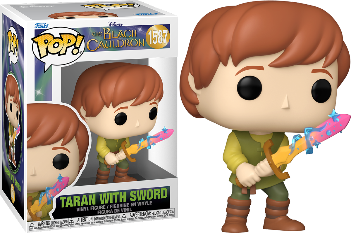 The Black Cauldron - Taran with Sword Pop! Vinyl