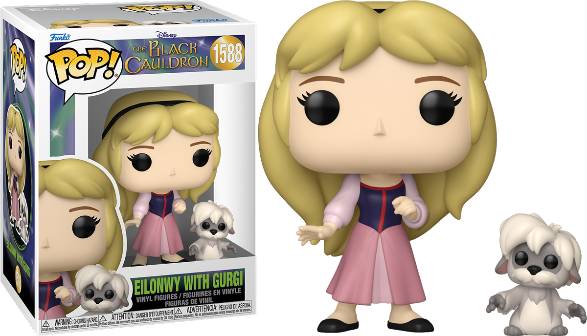 The Black Cauldron - Eilowny with Gurgi Pop! Vinyl