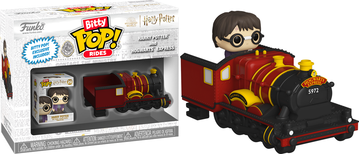 FUN83622 Harry Potter - Harry with Train Bitty Pop! Ride - Funko - Titan Pop Culture