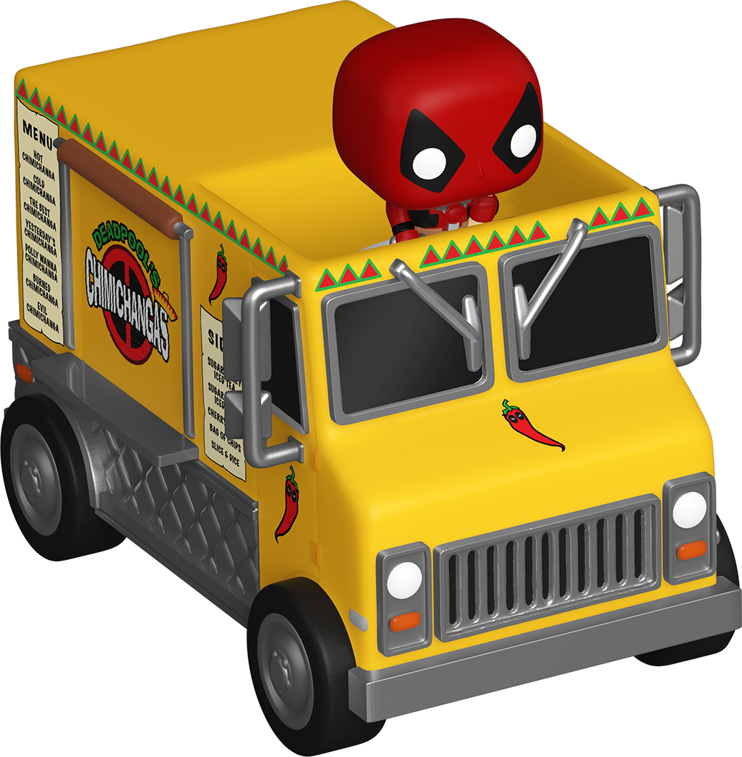 FUN83625 Marvel Comics - Deadpool with Food Truck Bitty Pop! Ride - Funko - Titan Pop Culture