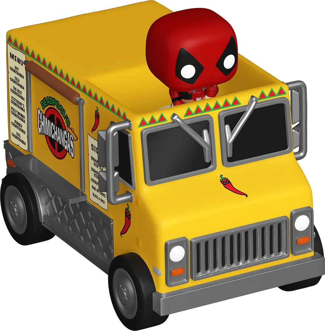 FUN83625 Marvel Comics - Deadpool with Food Truck Bitty Pop! Ride - Funko - Titan Pop Culture