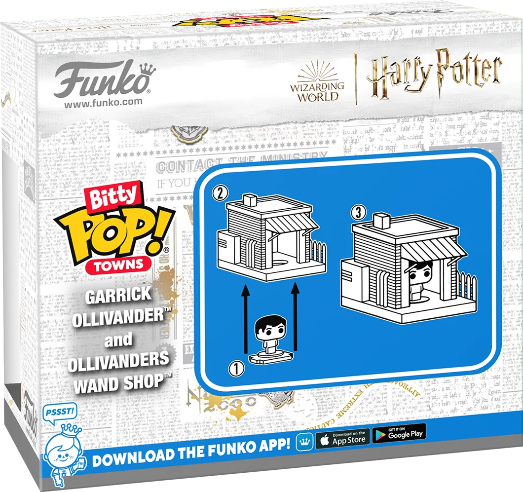 FUN83627 Harry Potter - Ollivander Shop Bitty Pop! Town - Funko - Titan Pop Culture