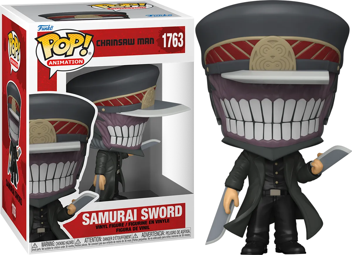 FUN83628 + FUN83629 + FUN83630 + FUN83630 Chainsaw Man - Katana Man Pop! Vinyl Bundle (Set of 4) - Funko - Titan Pop Culture