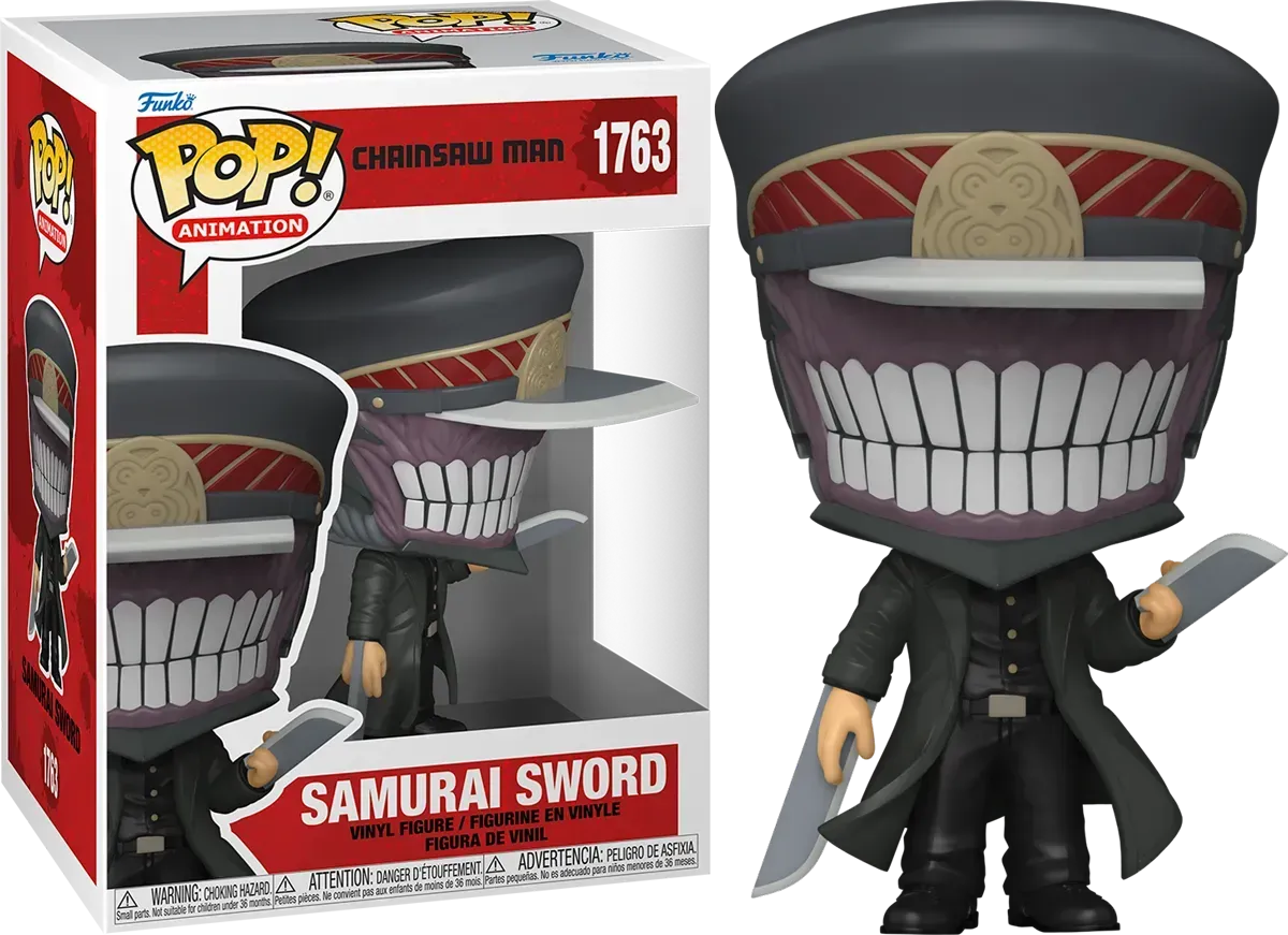 FUN83628 + FUN83629 + FUN83630 + FUN83630 Chainsaw Man - Katana Man Pop! Vinyl Bundle (Set of 4) - Funko - Titan Pop Culture