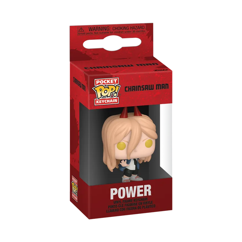 FUN83634 Chainsaw Man - Power Pop! Keychain - Funko - Titan Pop Culture