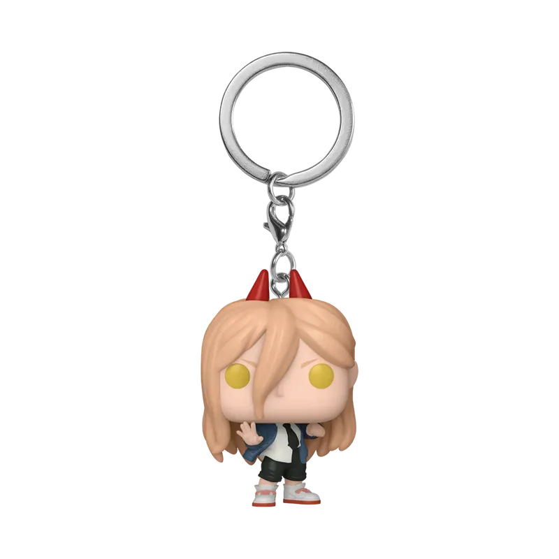 FUN83634 Chainsaw Man - Power Pop! Keychain - Funko - Titan Pop Culture