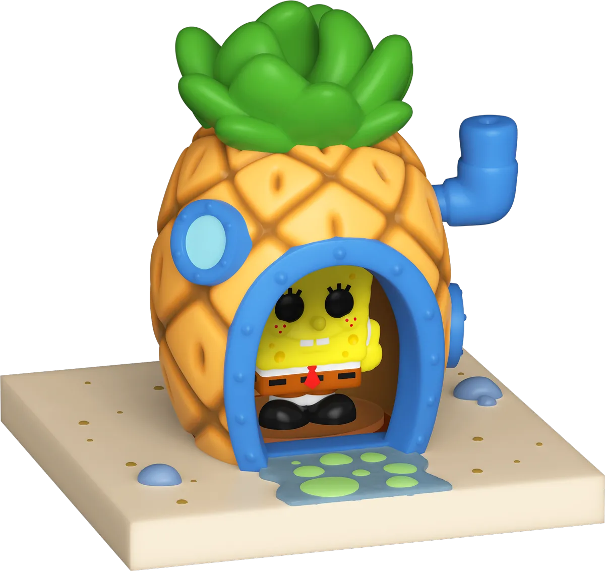 FUN83638 SpongeBob Squarepants - SpongeBob's House Bitty Pop! Town - Funko - Titan Pop Culture