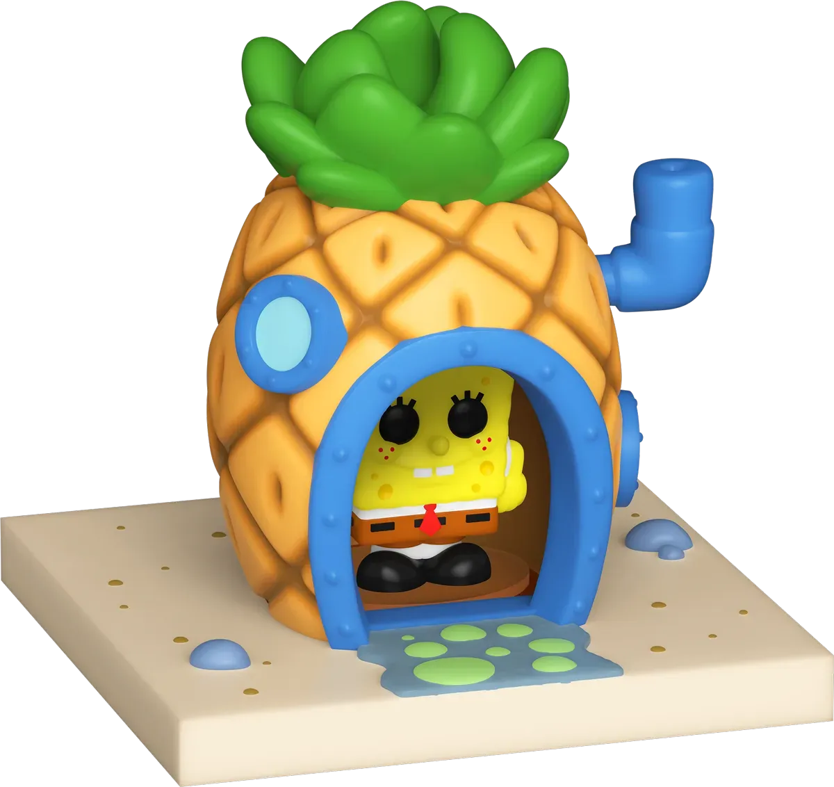 FUN83638 SpongeBob Squarepants - SpongeBob's House Bitty Pop! Town - Funko - Titan Pop Culture