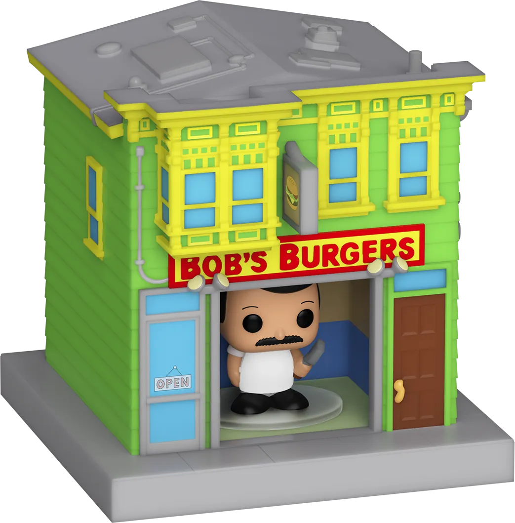 FUN83641 Bob's Burgers - Bob's Burgers Bitty Pop! Town - Funko - Titan Pop Culture