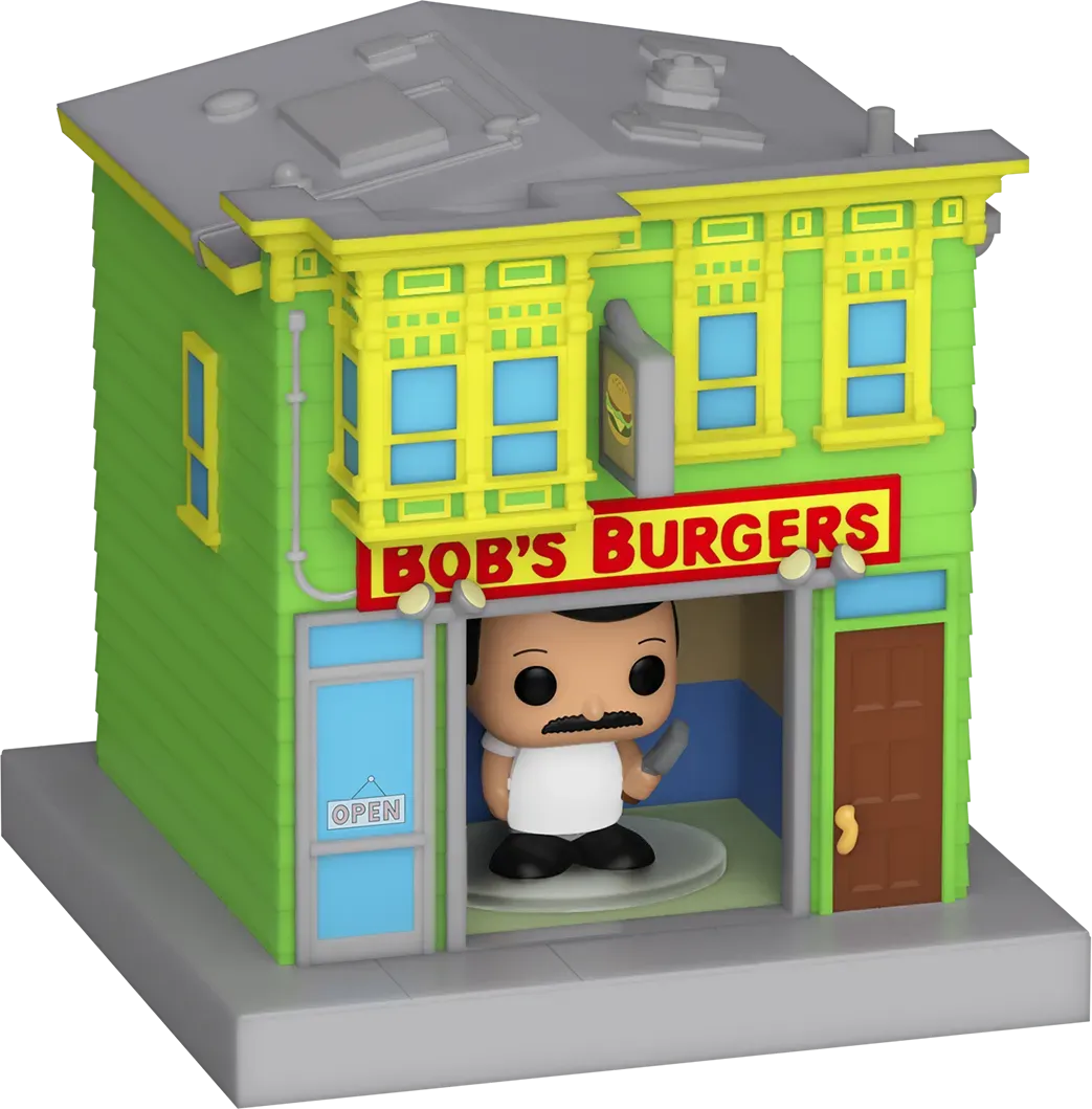 FUN83641 Bob's Burgers - Bob's Burgers Bitty Pop! Town - Funko - Titan Pop Culture