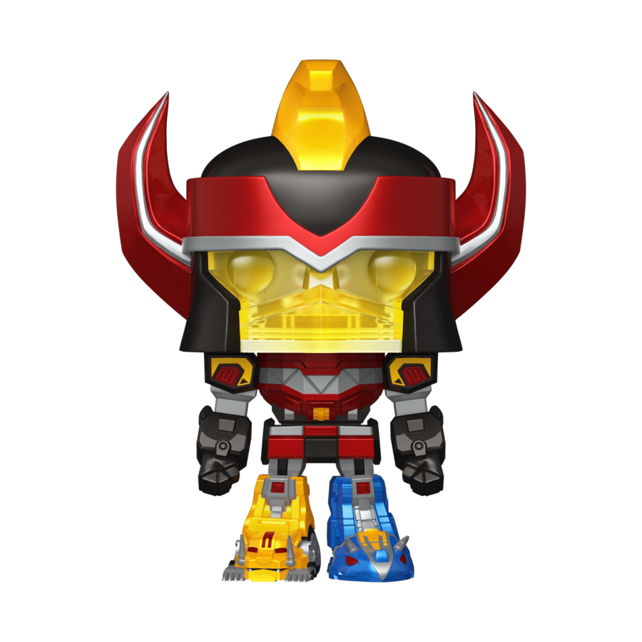 FUN83644 Power Rangers - Megazord with Red Ranger Bitty Pop! Bot - Funko - Titan Pop Culture