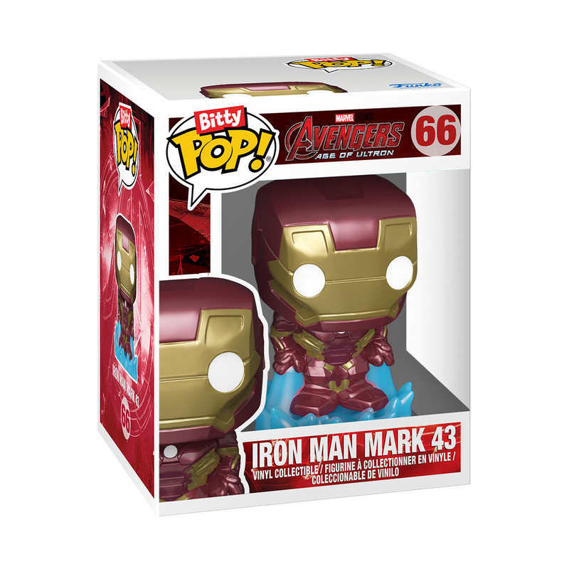 FUN83645 Marvel - Hulkbuster with Iron Man Bitty Pop! Bot - Funko - Titan Pop Culture