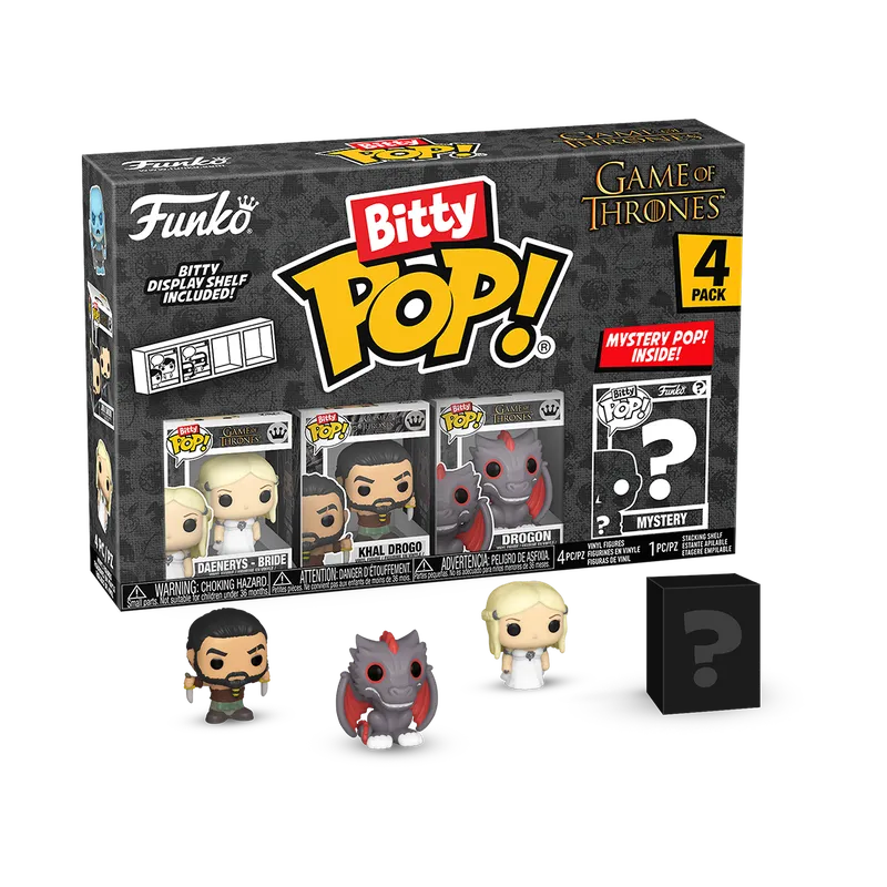 FUN83648 Game of Thrones - Khaleesi Bitty Pop! 4-Pack - Funko - Titan Pop Culture