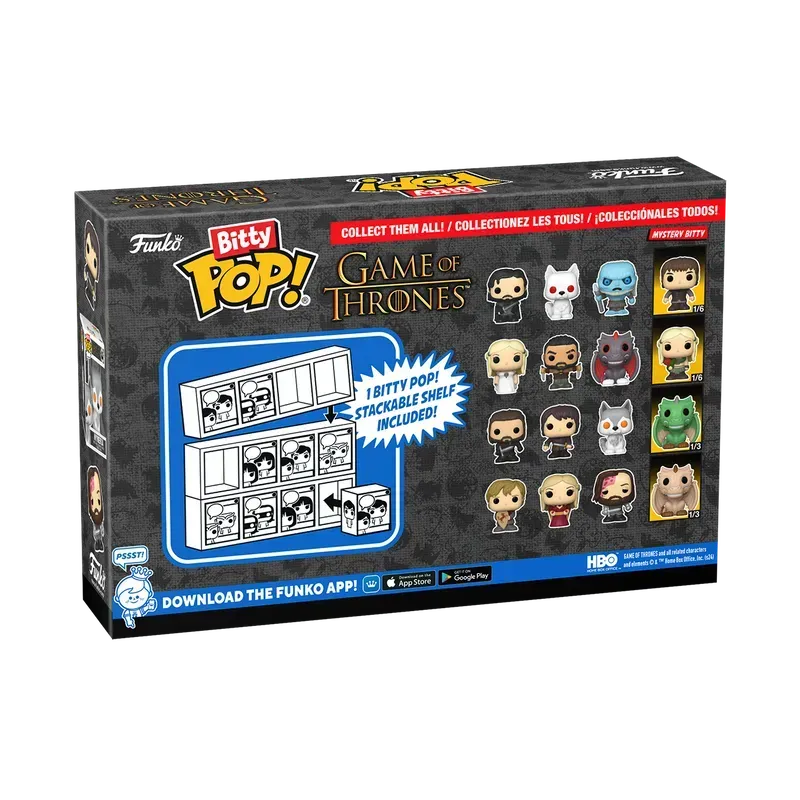 FUN83648 Game of Thrones - Khaleesi Bitty Pop! 4-Pack - Funko - Titan Pop Culture